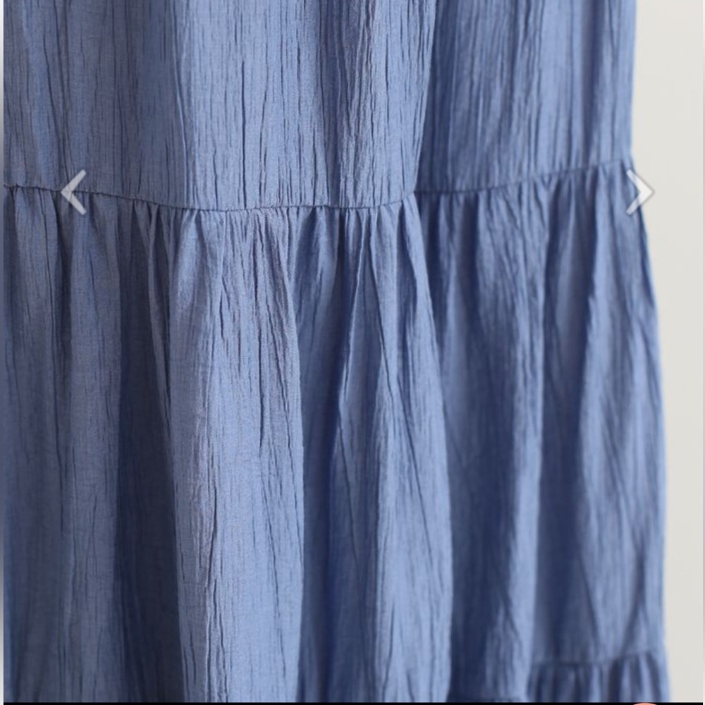 CHICWISH SUNNY DAYS WIDE-LEG PANTS IN NAVY M/L - Picture 6 of 16